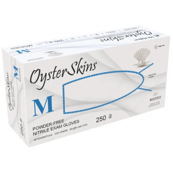 OysterSkin Nitrile Exam Gloves 250