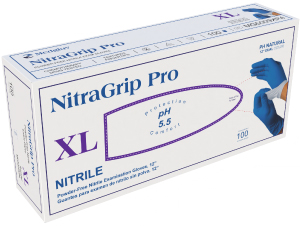 NitraGrip Pro 2-Ply Nitrile Exam Gloves 100 Count