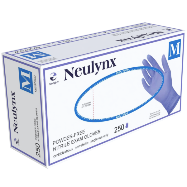 Neulynx Nitrile Exam Gloves, Low Dermatitis - Image 2