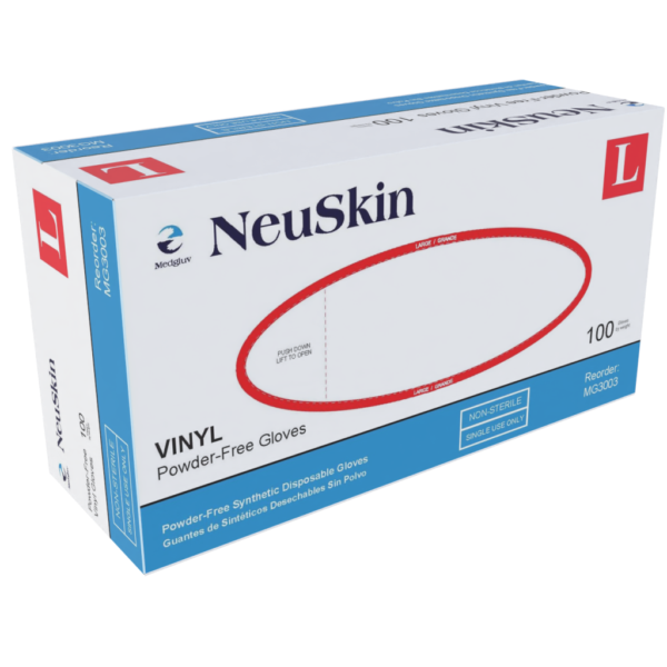 NeuSkin Clear Vinyl General Purpose Gloves